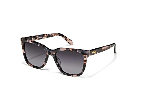 Quay Wired Oversized Milky Tortoise Square Frame / Smoke  display picture 1