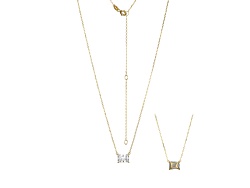 Sterling Silver 2.5mm Padian 18"L Chain