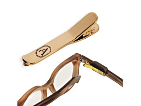 Altaché 14K Gold Over Stainless Steel Eyewear Clip