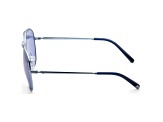 Tory Burch Women's Fashion 59mm Light Blue Gunmetal Sunglasses | TY6093-334865