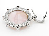 Judith Ripka Pink Mother-of-Pearl Sterling Silver Enhancer