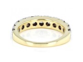 White Lab-Grown Diamond 14k Yellow Gold Band Ring 2.00ctw