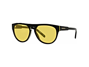 Arnette Men's 56mm Black/Yellow/Black Sunglasses  | AN4282-121585-56