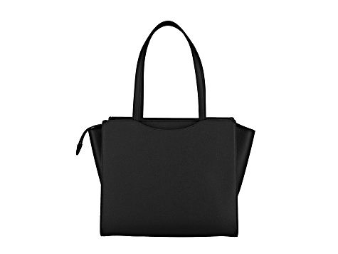 Ferragamo Gemini Black Leather Shoulder Bag - 1C71WB | JTV