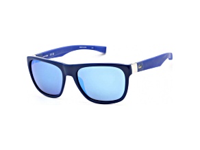 Lacoste Unisex 55mm Medium Blue Sunglasses  | L664S-414-55