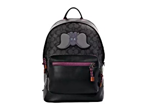COACH in Collaboration with Disney "West" Backpack in Canvas with Dumbo Print