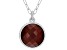 Judith Ripka Red Carnelian Verona Rhodium Over Sterling Silver Necklace