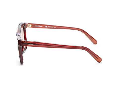 Ferragamo Women's Fashion 55mm Crystal Brown Sunglasses | SF834S-210-55