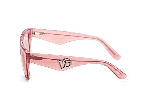 Dolce & Gabbana Women's Fashion 51mm Fleur Pink Sunglasses