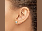 14K Yellow Gold Lab Grown Diamond 1 3/8ctw VS/SI GH 4 Prong Earrings