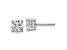 14K White Gold Lab Grown Diamond 1 3/8ctw VS/SI GH 4 Prong Earrings