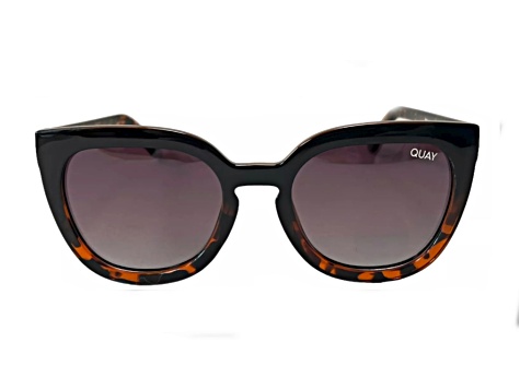 Quay Australia Black and Tortoise Sunglasses Quay Australia Noosa Sunglasses Polarized Black Tortoise  main image 2