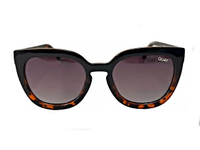 Quay Noosa Black Tortoise Round Frame / Brown Lenses Sunglasses