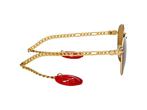 Gucci Women's Fashion 61mm Gold Sunglasses | GG0725S-002