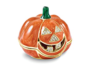 HALLOWS EVE Jack-O-Lantern Trinket Box