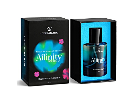 Lovery Black Affinity For Him Pheromone Cologne Spray - 1.69 oz