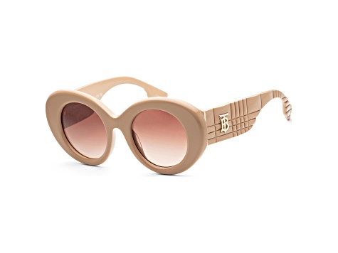 Burberry Women's Margot 49mm Beige Sunglasses | BE4370U-399013