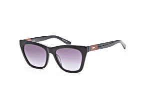 Longchamp Women's Fashion 54mm Black Sunglasses|LO715S-001