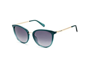 Fossil Women's 55mm Blue Sunglasses