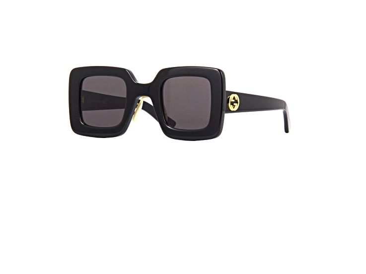 Gucci Bold Black 46 mm Women's Sunglasses GG0780S-005 46 - 1CLGQA