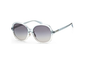 Coach Women's Fashion 58mm Transp Blue Gradient Sunglasses|HC8360F-573735-58