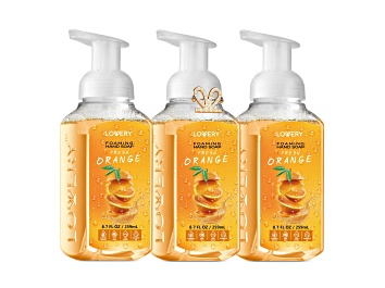 Picture of Lovery Foaming Hand Soap Set- Fresh Orange Scent, 3pc