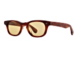 Garrett Leight LO‑B Sunglasses - Yin Yang / Pure Grey - Beautiful! Garrett Leight Unisex Sunglasses Ying Yang Acetate  main image 3