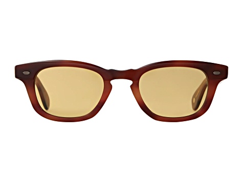 Garrett Leight Lo B Vintage Burnt Tortoise Oval Frame / Pure  display picture 1
