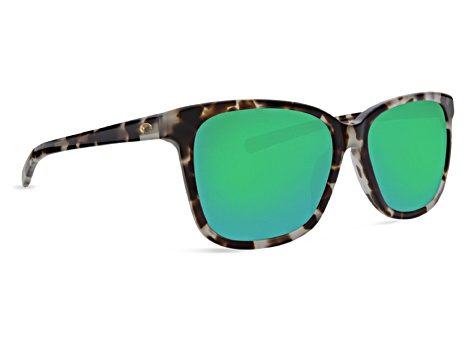 Costa Del Mar Tiger Cowrie/Green Mirror 580G Polarized 57 mm Sunglasses