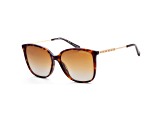 Michael Kors Women's Fashion 56mm Dark Tortoise Sunglasses|MK2169-3006T5