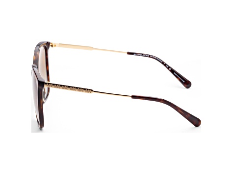 Michael Kors Women's Fashion 56mm Dark Tortoise Sunglasses|MK2169-3006T5