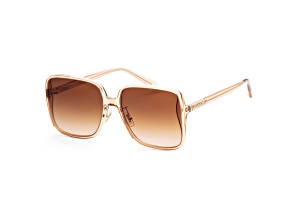 Coach Women's Fashion  61mm Transparent Brown Sunglasses | HC8368D-556174-61