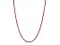 7.00ctw Ruby 14k Yellow Gold Tennis Necklace, 17 Inches