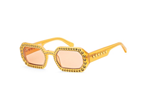 Swarovski Women's  48mm Orange Sunglasses