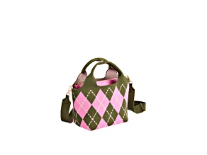 Robbie Argyle Mini Tote, Pink