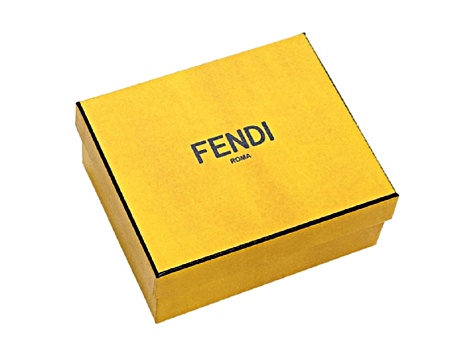 FENDI 黒 名刺入れ（箱付き） コインケース付きセレリア 財布 カーフレザー ブラック | Fendi