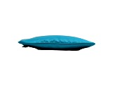 Prada Tessuto Turquoise Nylon Cosmetic Case Wristlet Clutch Bag