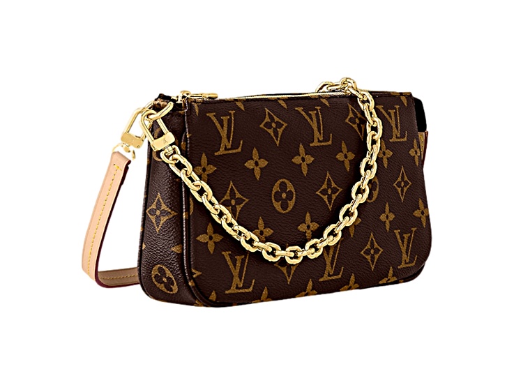 Louis Vuitton Chain Pochette Accessoires NM Monogram Canvas