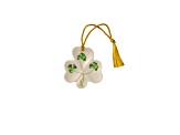 Belleek Shamrock Shaped Ornament