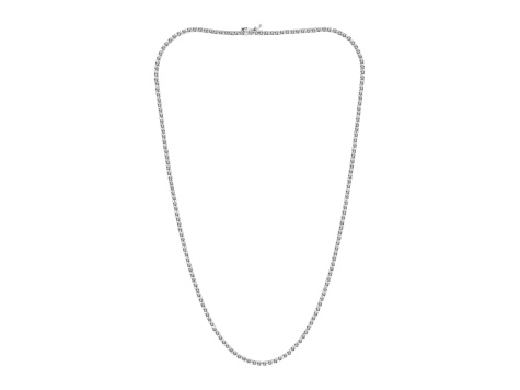 6.00ctw Diamond Tennis Necklace in 14k White Gold