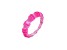 Acrylic Bamboo Ring in Pink