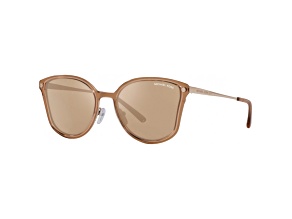 Michael Kors Women's Fashion 56mm Light Gold Sunglasses|MK1115-10147P