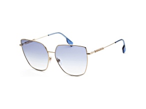Burberry Women's Alexis 61mm Light Gold Sunglasses|BE3143-110979-61