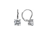 White Cubic Zirconia Platineve Earrings 5.94ctw