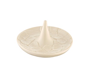 Belleek Porcelain Hydrangea Ring Holder