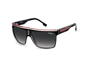 Carrera Men's 63mm Black White and Red Sunglasses