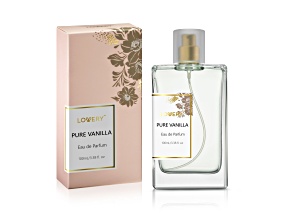 Lovery Pure Vanilla Eau de Parfum, 3.38 oz/100 ml