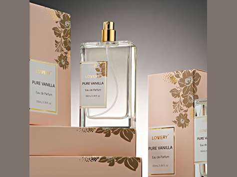Lovery Pure Vanilla Eau de Parfum, 3.38 oz/100 ml