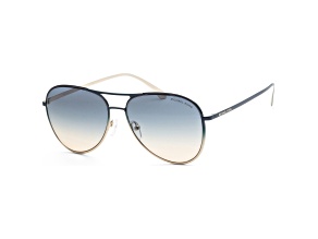 Michael Kors Women's Kona MK1089-18884M 59mm Pool Blue Gold Gradient Sunglasses|MK1089-18884M-59