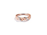 Star Wars™ Fine Jewelry Galactic Royalty White Diamond Accent 10k Rose Gold Ring